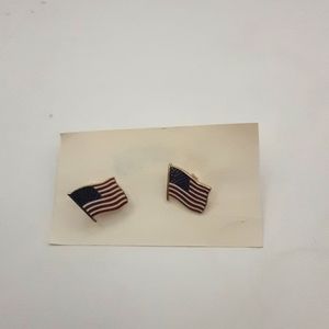 US Flag Cuff Links